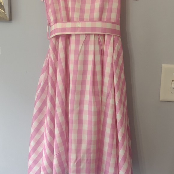 Barbie Movie Costume pink check dress - Picture 4 of 6